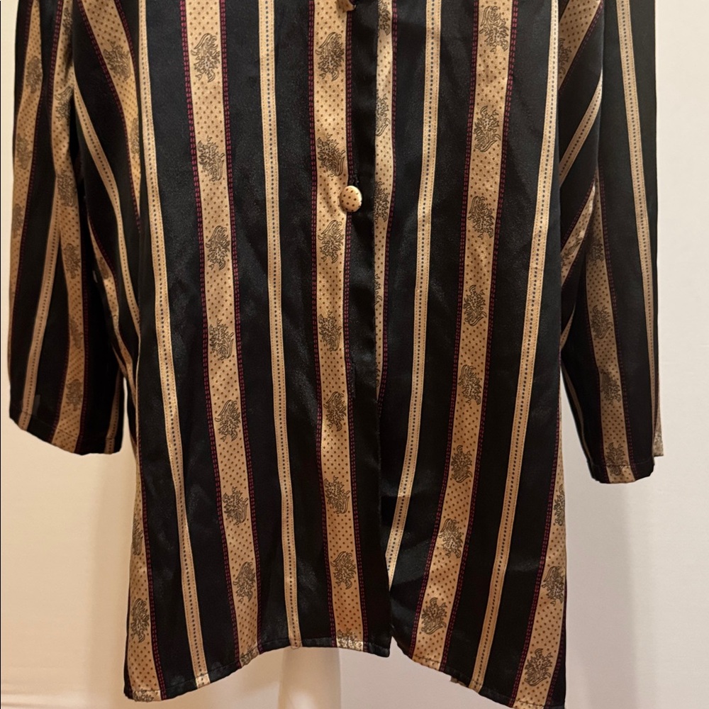 Victoria's Secret Satin-like Sleep Shirt Pajamas - Picture 8 of 11